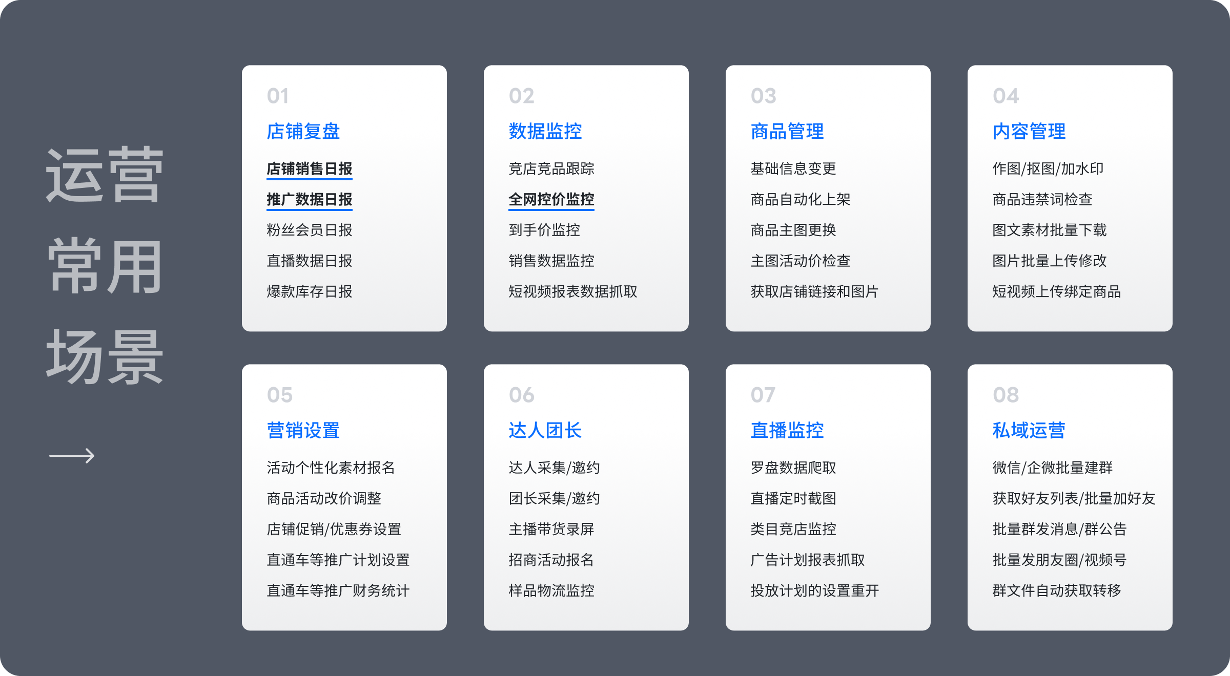 更多解决场景